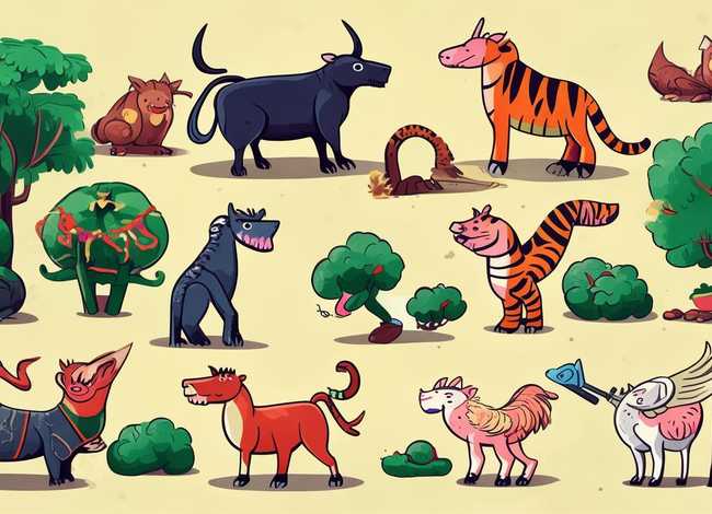 十二生肖的故事简单点的，十二生肖的故事简单点的画