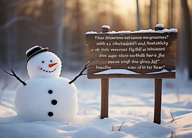 和雪人有关的故事；和雪人有关的故事简短