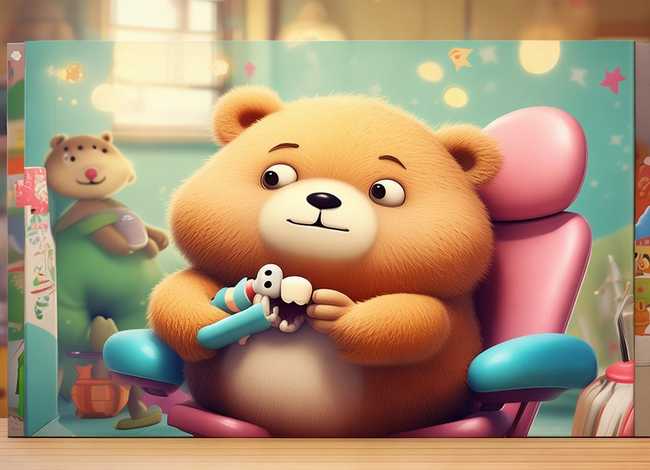 小熊拔牙故事书 小熊拔牙故事书封面图片