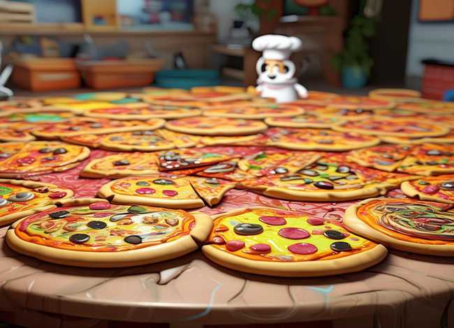儿童动画披萨故事 - 披萨儿童画作品 儿童动画披萨故事 - 披萨儿童画作品