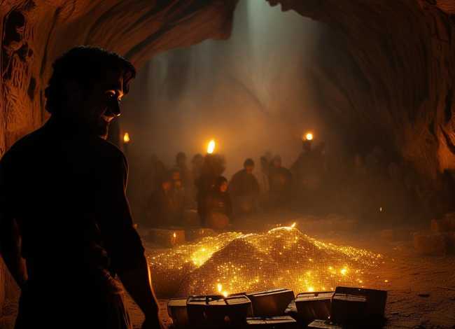 阿里巴巴和四十大盗睡前故事文字，阿里巴巴和四十大盗 睡前故事