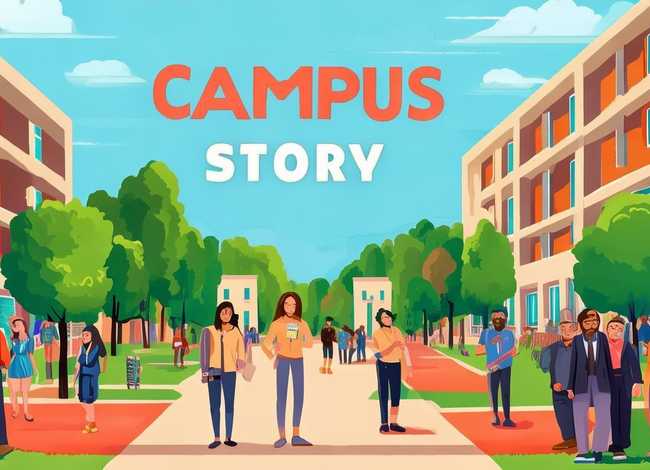 校园故事卡 - 校园故事海报 校园故事卡 - 校园故事海报