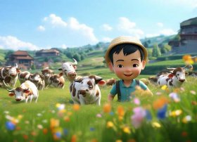 幼儿故事王二小放牛的故事文字，幼儿故事王二小放牛的故事文字图片