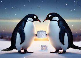 企鹅寄冰故事告诉我们什么道理（企鹅寄冰的故事告诉我们什么）