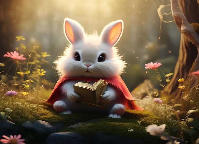 兔子的故事儿童文字版 - 兔子的故事100字