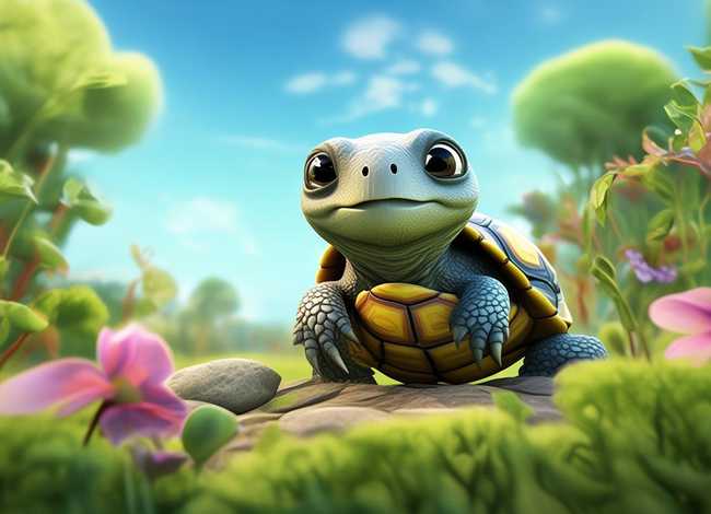 聪明的小乌龟幼儿故事（聪明的小乌龟幼儿故事简短）