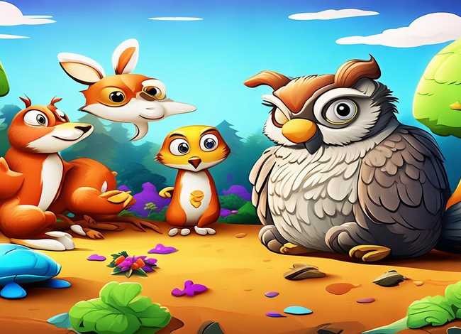 寓言故事儿童画创编；寓言故事简笔画创编