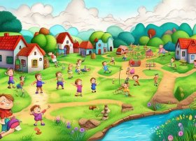 儿童故事家乡；我的家乡幼儿故事