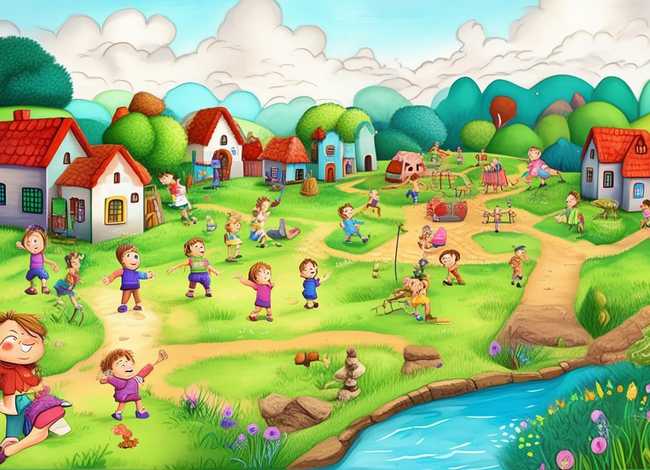 儿童故事家乡；我的家乡幼儿故事