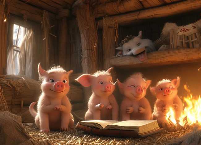 儿童故事大全在线听三只小猪，少儿故事大全免费听故事三只小猪