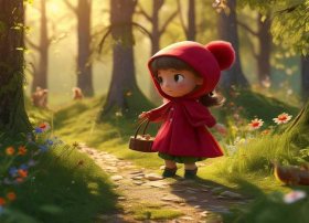 讲儿童故事《小红帽》 - 幼儿故事《小红帽》