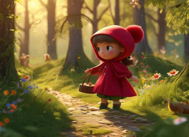 讲儿童故事《小红帽》 - 幼儿故事《小红帽》 讲儿童故事《小红帽》 - 幼儿故事《小红帽》