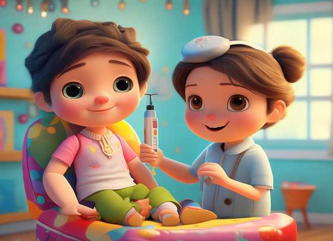 打针绘本故事、打针的绘本故事