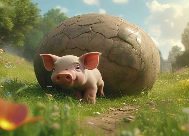 4岁儿童讲故事小猪搬西瓜 小猪搬西瓜的故事讲了一个什么道理