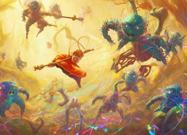 孙悟空大战蜘蛛精儿童故事、孙悟空大战蜘蛛精的故事