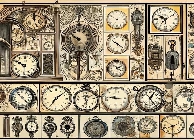 关于钟表的手抄报 关于钟表的手抄报内容