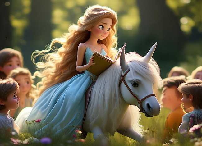 儿童英语童话故事6-12岁公主故事（公主英语小故事）