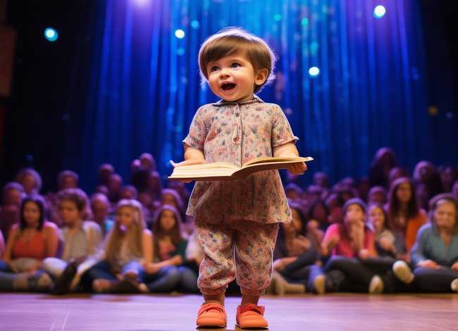 小孩上台讲故事、小孩上台讲故事怎么说