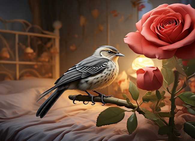 睡前故事夜莺；睡前故事夜莺与玫瑰