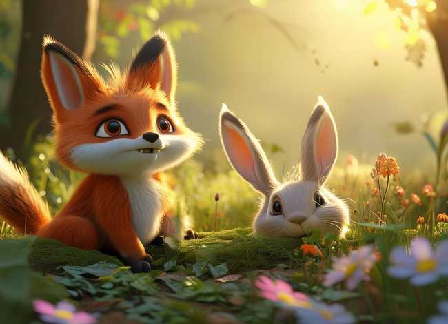 儿童故事狸猫 狸猫兔子故事