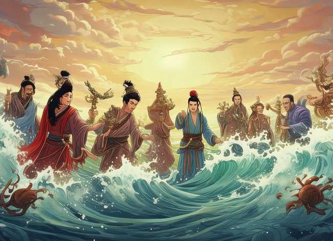 八仙过海的神话故事视频、八仙过海的神话故事视频播放