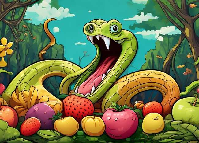 儿童绘本故事《好饿的小蛇》 - 绘本故事《好饿的小蛇》视频