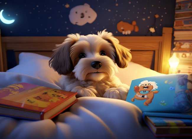 小狗的睡前故事大全300字，小狗的睡前故事大全300字作文