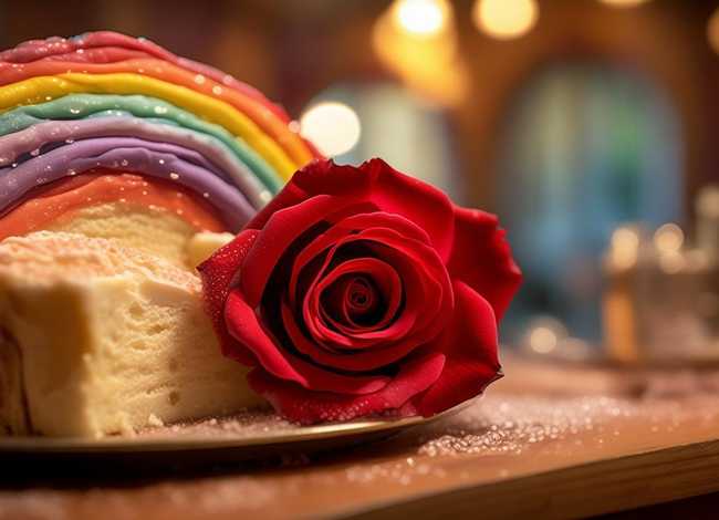 浪漫爱情故事短篇、浪漫爱情故事短篇3-藏在彩虹蛋糕里的玫瑰 浪漫爱情故事短篇、浪漫爱情故事短篇3-藏在彩虹蛋糕里的玫瑰