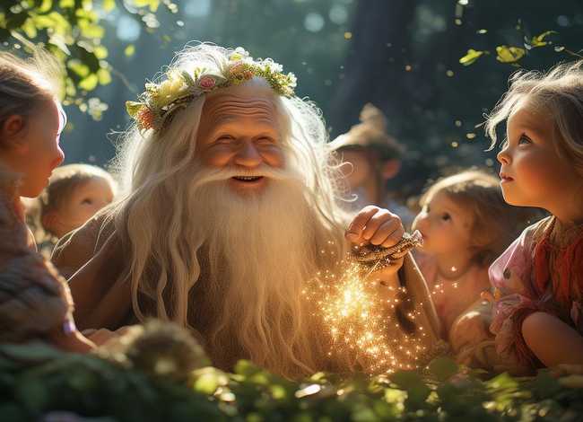 儿童老神仙故事、神仙 故事 幼儿