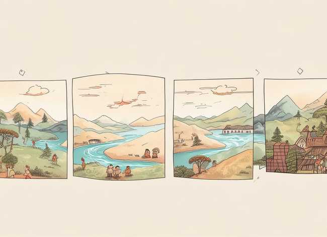 连环画4张故事简笔画 简单（连环画4张故事简笔画 简单又漂亮）