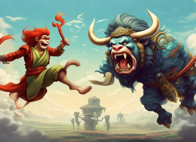 牛魔王大战孙悟空儿童故事(孙悟空大战牛魔王故事西游记) 牛魔王大战孙悟空儿童故事(孙悟空大战牛魔王故事西游记)