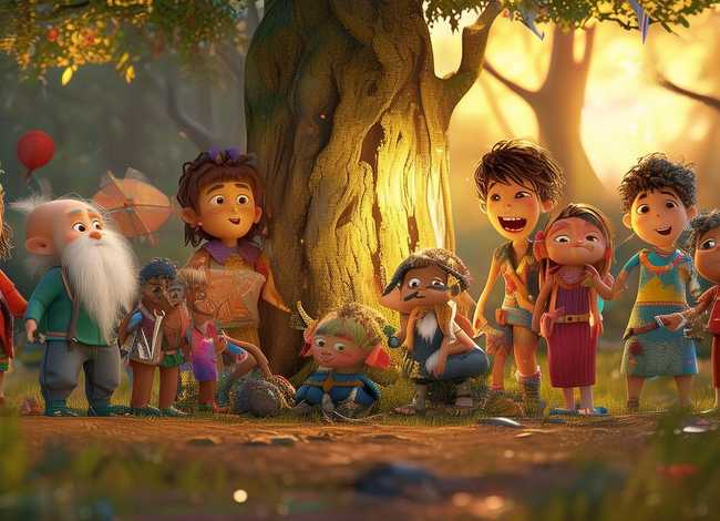 《十兄弟》故事儿童，少儿故事十兄弟