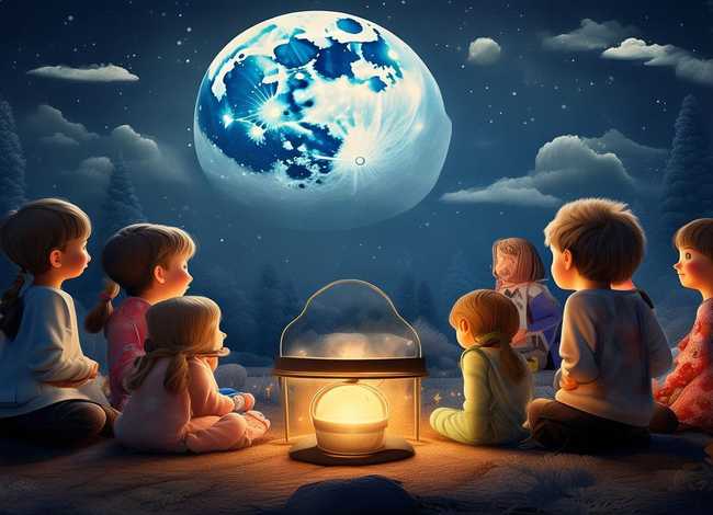 关于月亮的故事孩子易懂；关于月亮的故事孩子易懂吗