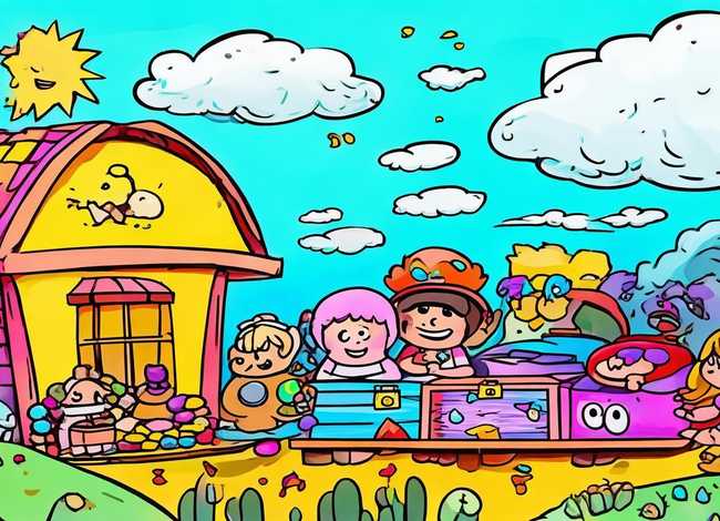 儿童故事图画，儿童故事图画简笔画