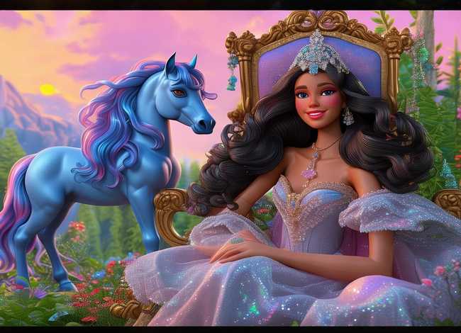 儿童有声故事芭比公主的故事，播放芭比公主的故事