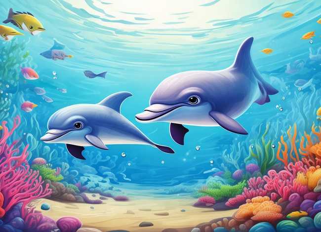 关于海豚的儿童故事（关于海豚的故事绘本）