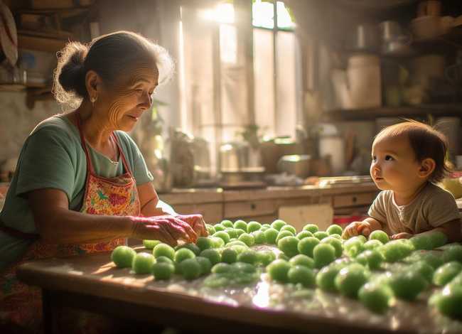 儿童绘本有声书 - 儿童绘本有声书奶奶的青团 儿童绘本有声书 - 儿童绘本有声书奶奶的青团