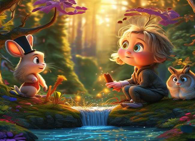 儿童画故事300字左右 - 童话故事300字左右