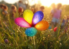 七色花的故事故事；七色花 的故事