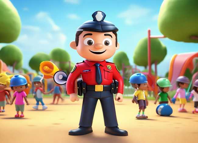 儿童故事安全警长；安全警长的故事