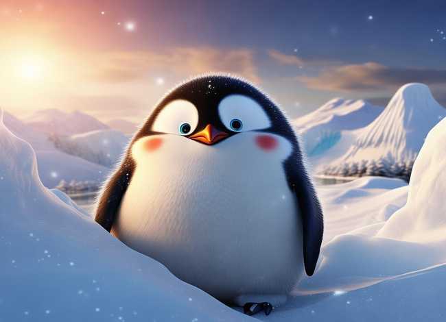 企鹅雪宝的故事 - 雪宝一只小企鹅的传奇故事 企鹅雪宝的故事 - 雪宝一只小企鹅的传奇故事