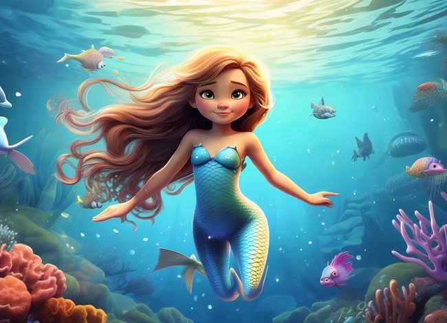 儿童睡前故事美人鱼完整故事 - 幼儿睡前故事美人鱼