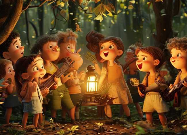 一个故事儿童歌曲 - 一个故事一首歌曲歌词