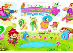 儿童数字古诗有声早教书，数字的儿歌和古诗