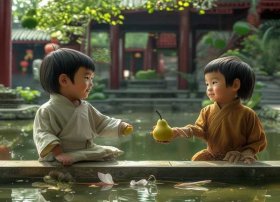 孔融让梨的故事原文；孔融让梨的故事原文注音版