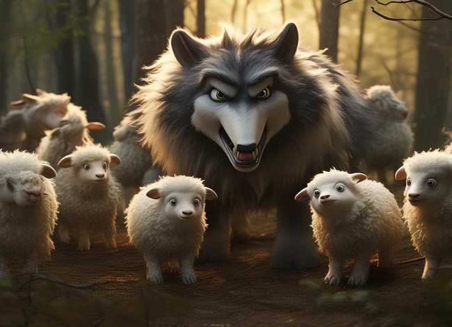 狼的故事视频(七只小羊和大灰狼的故事视频) 狼的故事视频(七只小羊和大灰狼的故事视频)