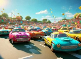 儿童故事汽车比赛，故事《汽车比赛》