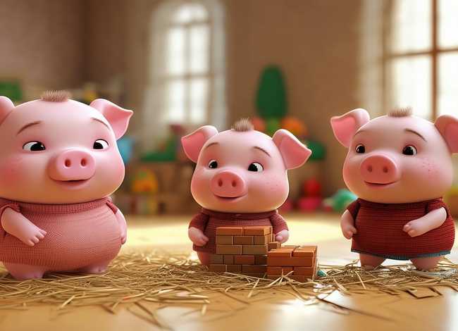 儿童视频故事三只小猪 - 三只小猪幼儿故事视频 儿童视频故事三只小猪 - 三只小猪幼儿故事视频