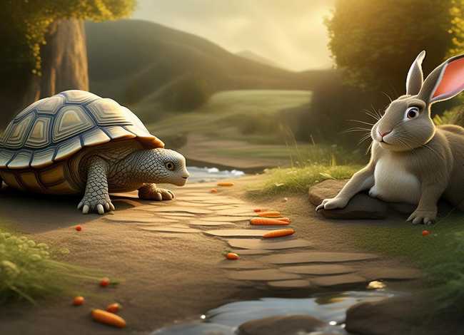 龟兔赛跑的故事读后感 - 龟兔赛跑的故事读后感怎么写