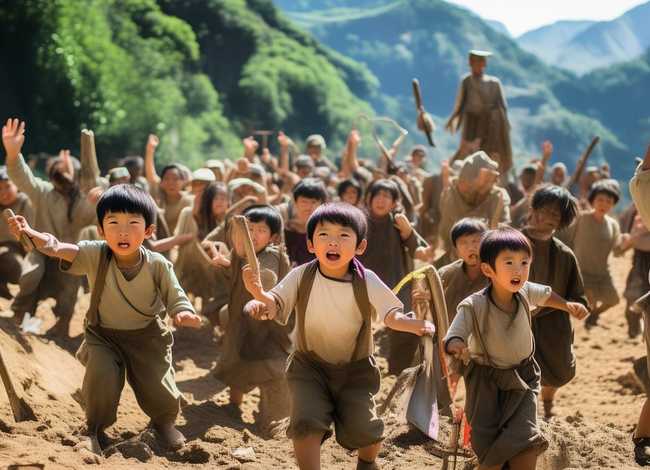 愚公移山儿童表演视频 - 愚公移山儿童表演台词